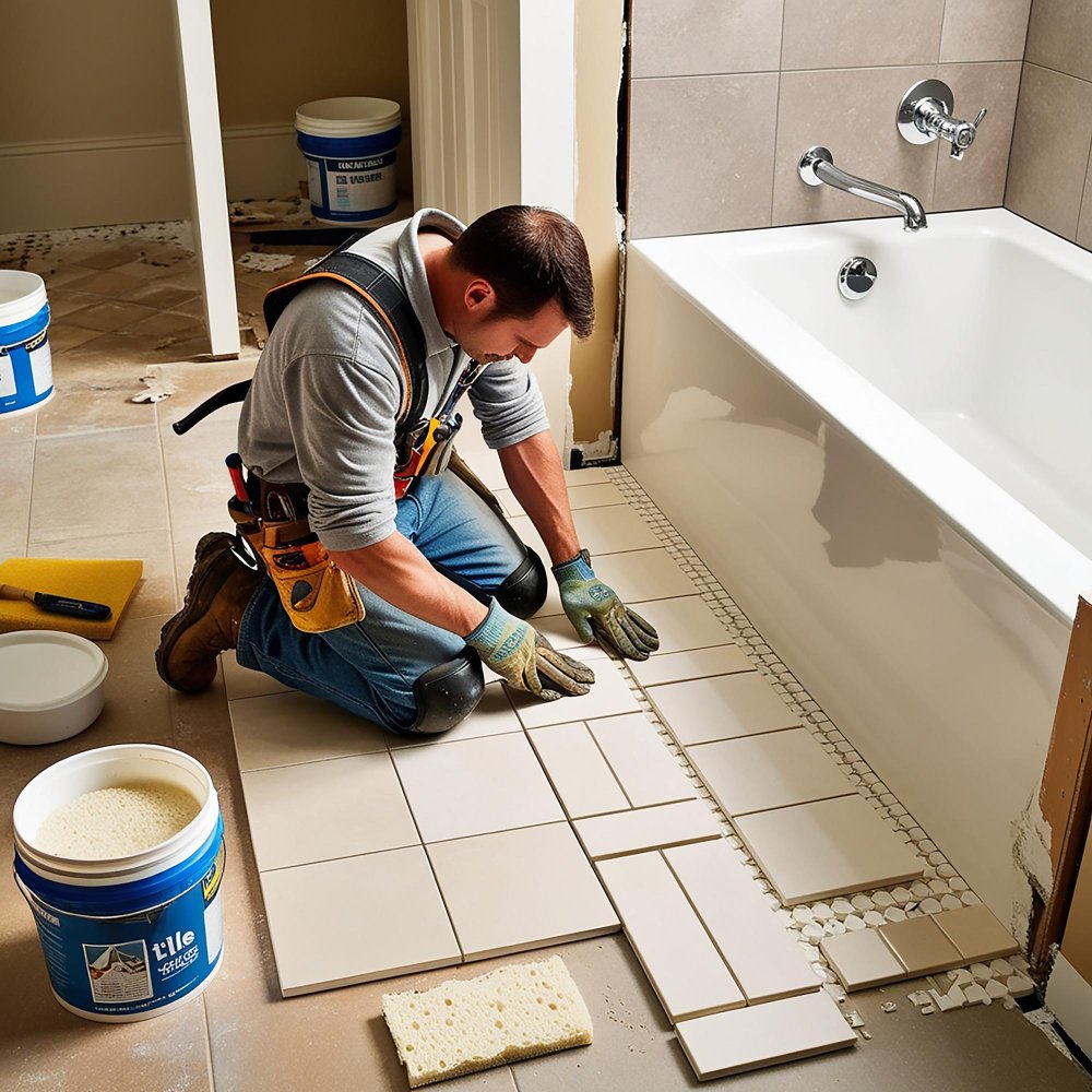 Tile Regrouting Services S1